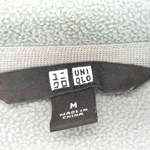 ユニクロ UNIQLO ブロックテックフリースパーカ メンズ JPN:M